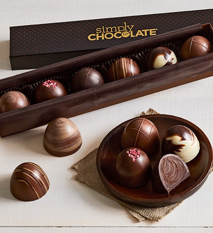 Simply Chocolate Colossal Truffles 6pc